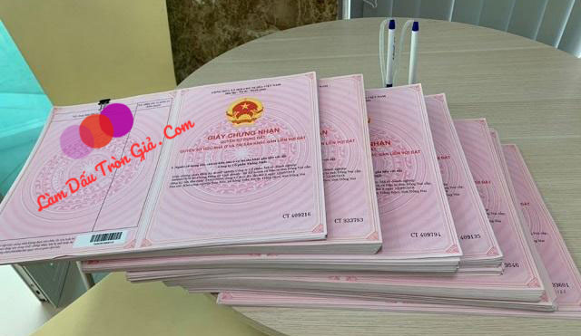 dịch vụ làm sổ hồng giả