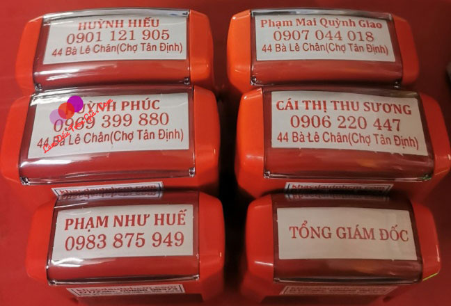 dấu mộc vuông giả